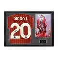 Diogo Jota Signed Liverpool Shirt Classic Frame (ACG Cert)