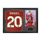 Diogo Jota Signed Liverpool Shirt Classic Frame (ACG Cert)