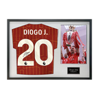 Diogo Jota Signed Liverpool Shirt Classic Frame (ACG Cert)