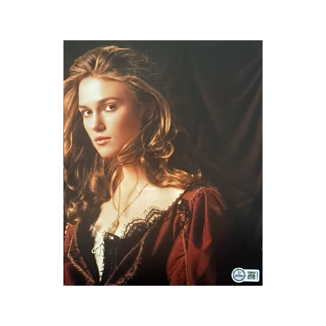 Keira Knightley Signed Pirates of the Carribean 10x8 Image (AFTAL Authenticated)