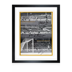 Kenny Hibbitt, John Richards & Andy Gray Signed Wolverhampton Wanderers Deluxe Mount Frame