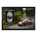 Kalle Rovanperä Signed Toyota Gazoo WRC Cap Iconic Frame