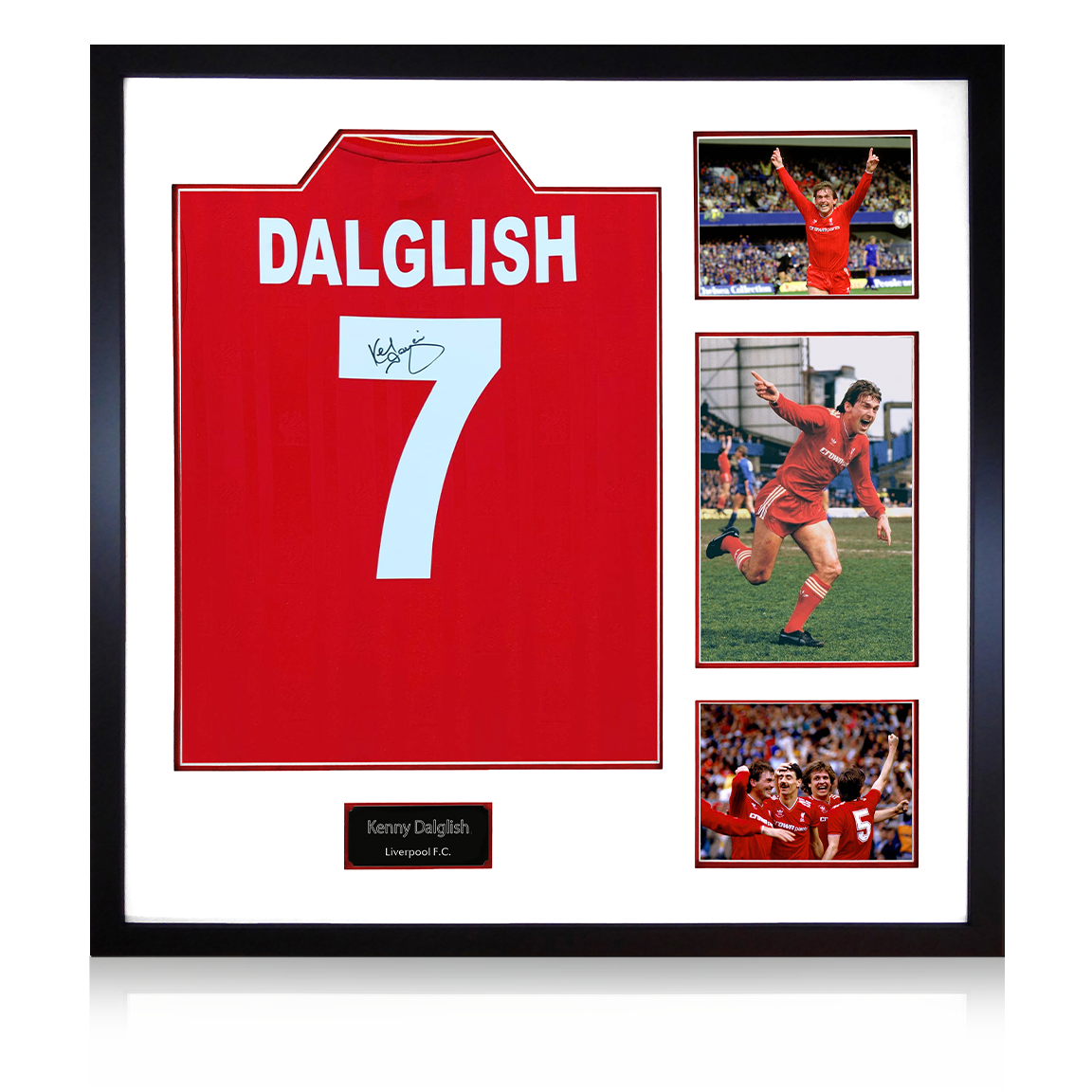 Kenny Dalglish Signed Memorabilia The Fan Cave Memorabilia