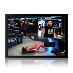 Kevin Owens Signed Image Iconic Frame (JSA)