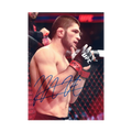 Khabib Nurmagomedov Signed 12x8 Image