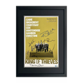 King Of Thieves Cast Signed 18x12 Image Compact Frame (AFTAL Authenticated)