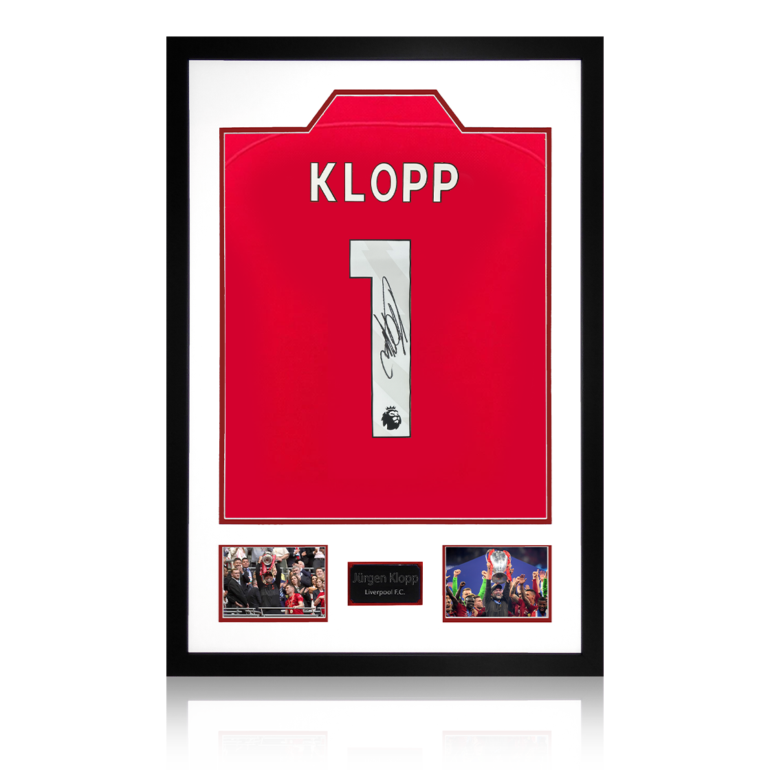 Jürgen Klopp Signed Liverpool Shirt Premium Frame (ACG Cert)
