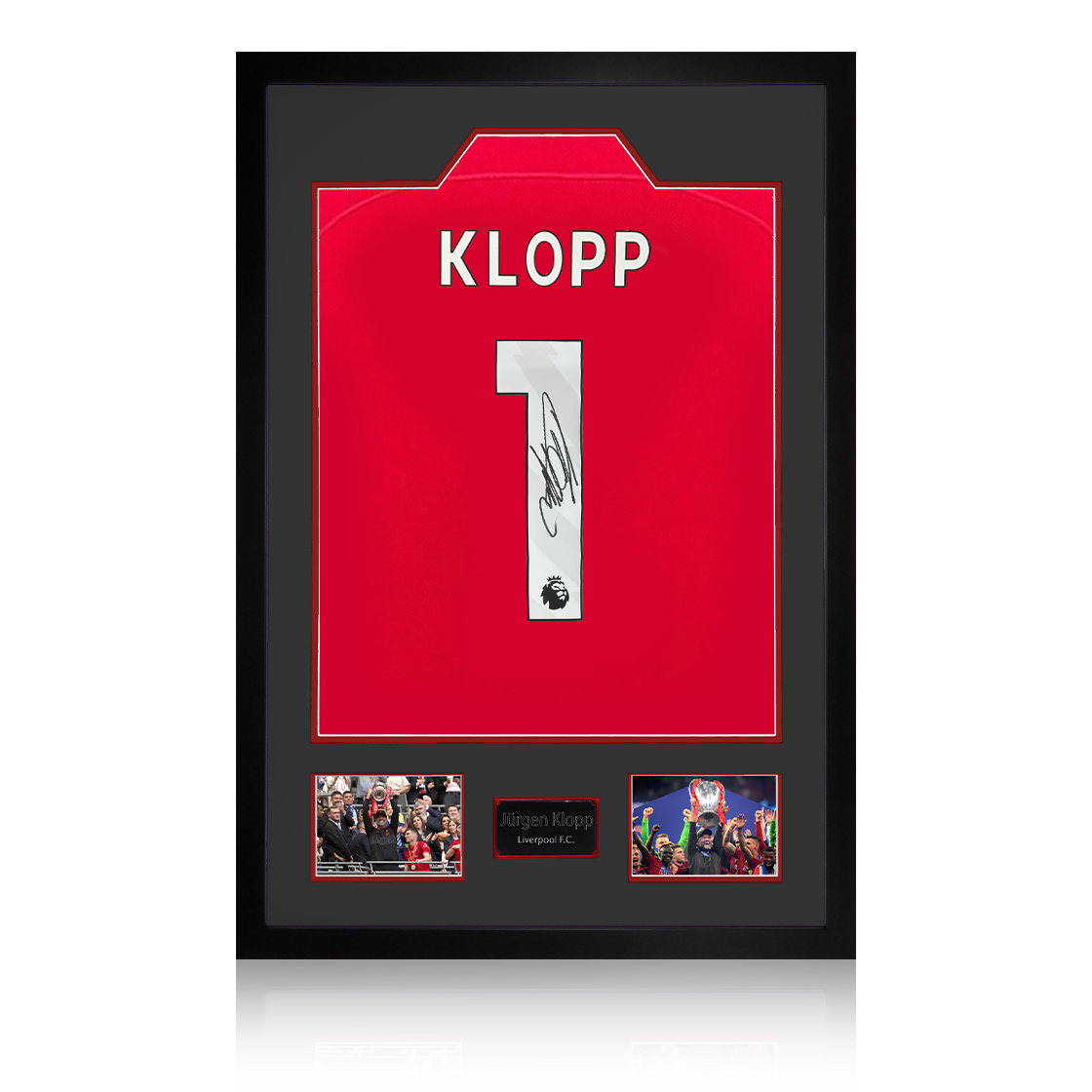 Jürgen Klopp Signed Liverpool Shirt Premium Frame (ACG Cert)
