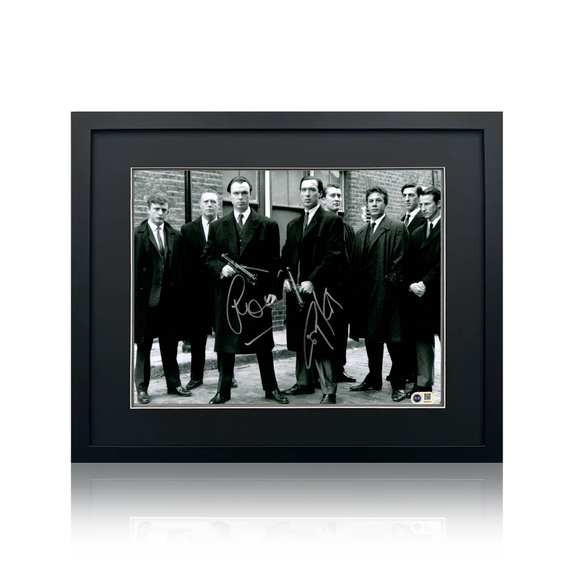 Gary Kemp & Martin Kemp Signed The Krays Image Compact Frame (AFTAL Authentication)