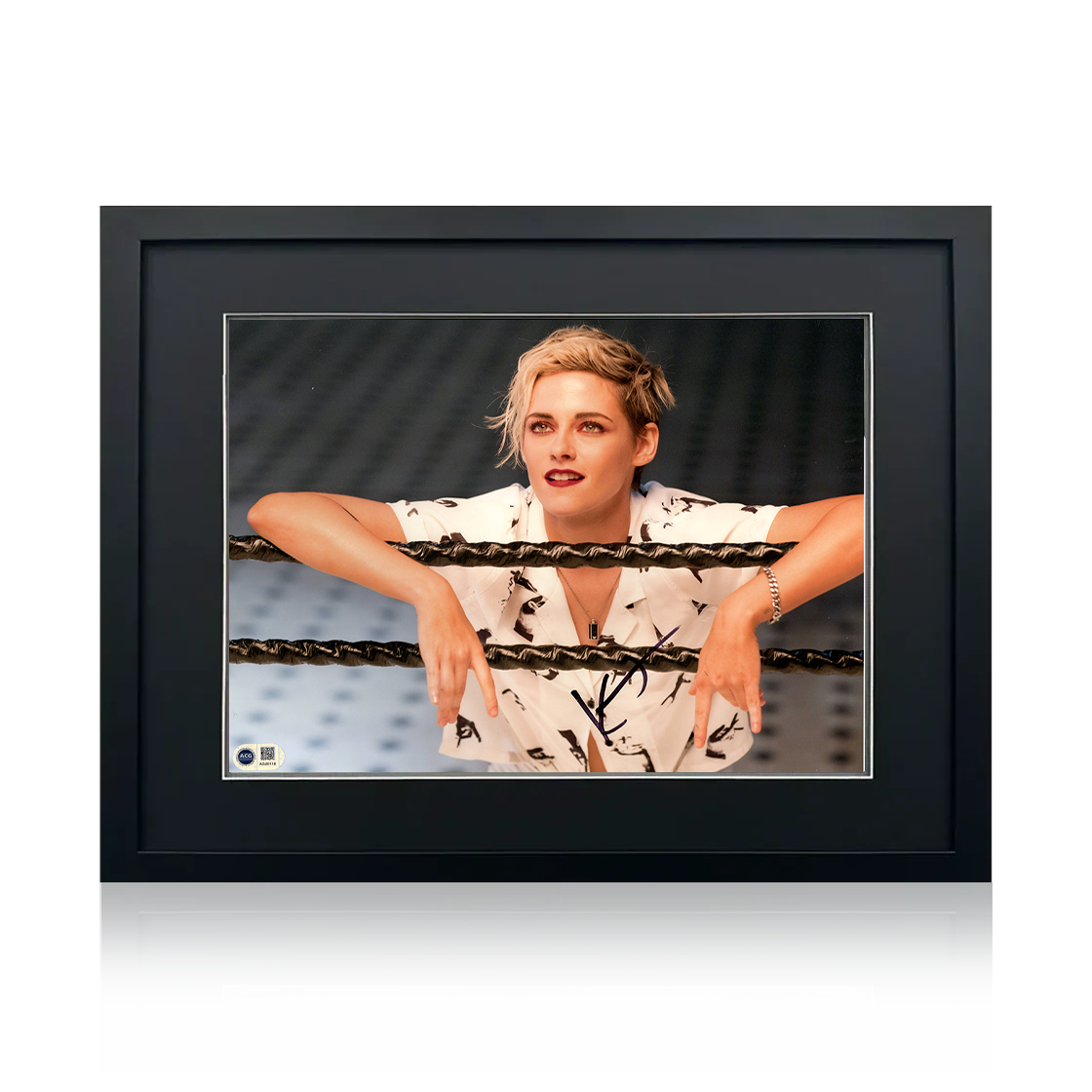 Kristen Stewart Signed Charlie's Angels Image Compact Frame (ACG Cert)