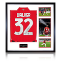 Kyle Walker Signed AC Milan 24/25 Shirt Elite Frame