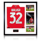 Kyle Walker Signed AC Milan 24/25 Shirt Elite Frame