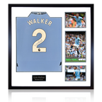 Kyle Walker Signed Manchester City 24/25 Shirt Elite Frame