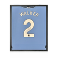 Kyle Walker Signed Manchester City 24/25 Shirt Compact Frame