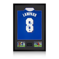 Frank Lampard Signed Chelsea Shirt Premium Frame (ACG Cert)