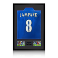 Frank Lampard Signed Chelsea Shirt Premium Frame (ACG Cert)