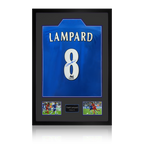 Frank Lampard Signed Chelsea Shirt Premium Frame (ACG Cert)