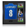 Frank Lampard Signed Chelsea Shirt Elite Frame (ACG Cert)