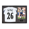 Ledley King Signed Tottenham Hotspur Shirt Classic Frame (ACG Cert)