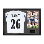 Ledley King Signed Tottenham Hotspur Shirt Classic Frame (ACG Cert)
