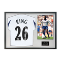 Ledley King Signed Tottenham Hotspur Shirt Classic Frame (ACG Cert)