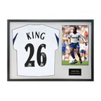 Ledley King Signed Tottenham Hotspur Shirt Classic Frame (ACG Cert)