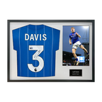 Leif Davis Signed Ipswich Town Shirt Classic Frame (ACG Cert)