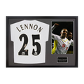 Aaron Lennon Signed Tottenham Hotspur Shirt Classic Frame (ACG Cert)