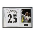 Aaron Lennon Signed Tottenham Hotspur Shirt Classic Frame (ACG Cert)