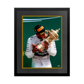 Lewis Hamilton Signed 16x12 Image Deluxe Mount Frame (ACG Cert)