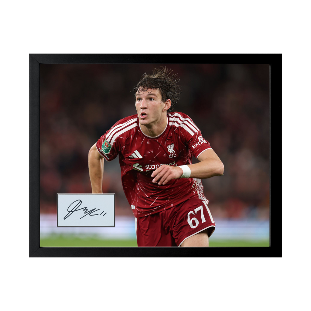 Lewis Koumas Signed Liverpool Cut Deluxe Mount Frame