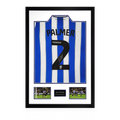 Liam Palmer Signed Sheffield Wednesday Home Shirt Premium Frame