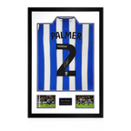 Liam Palmer Signed Sheffield Wednesday Home Shirt Premium Frame