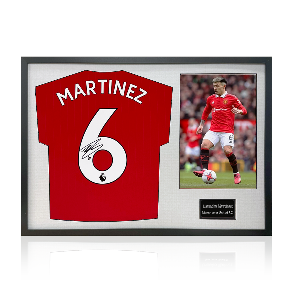 Lisandro Martínez Signed Manchester United Classic Frame