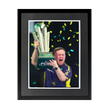 Pre-Order Luke Littler Signed 2025 World Champion Image Deluxe Mount Frame