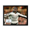 Louis Saha Signed Fulham Cut Deluxe Mount Frame