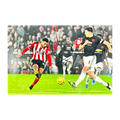 Lys Mousset Signed Sheffield United 12x8 Image