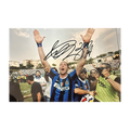 Marco Materazzi Signed Inter Milian 12x8 Image
