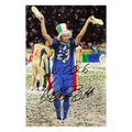 Marco Materazzi Signed Italy 12x8 Image 1