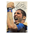 Marco Materazzi Signed Italy 12x8 Image 4