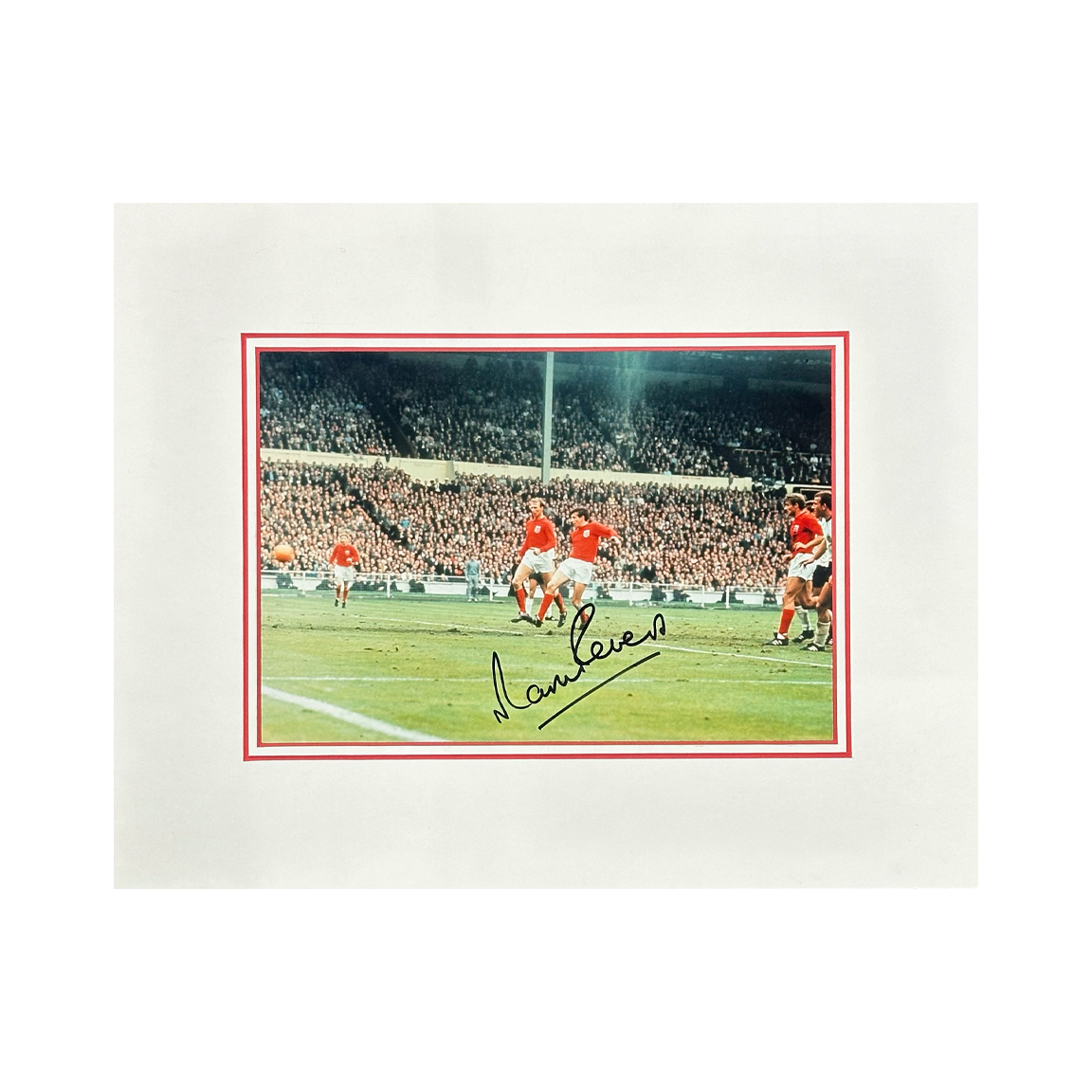 Martin Peters Signed England Mount