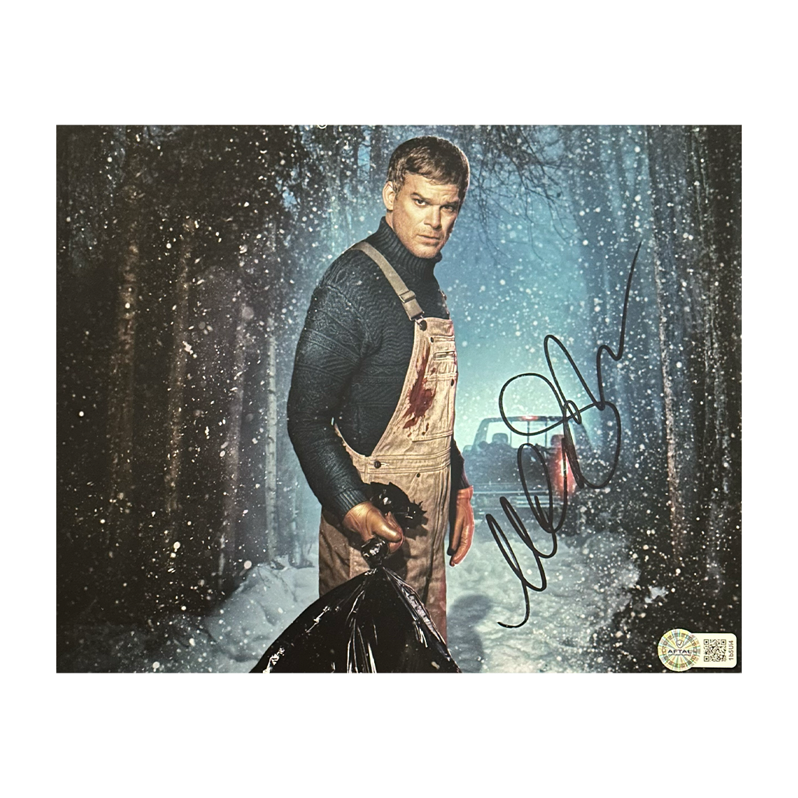 Michael C. Hall Signed Dexter: New Blood 10x8 Image 1 (AFTAL Authenticated)