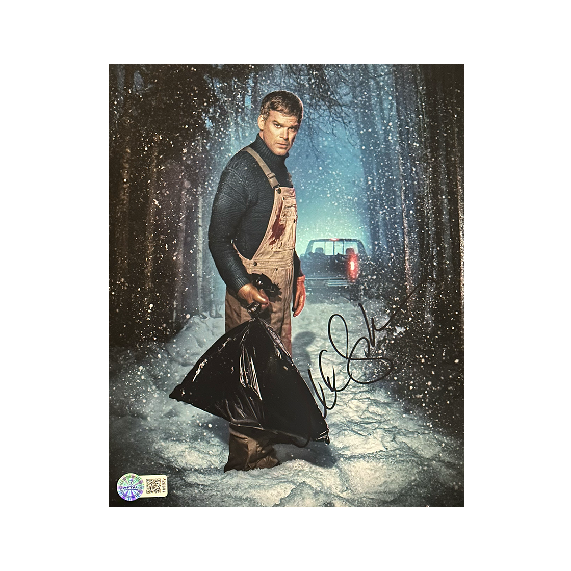 Michael C. Hall Signed Dexter: New Blood 10x8 Image 4 (AFTAL Authenticated)