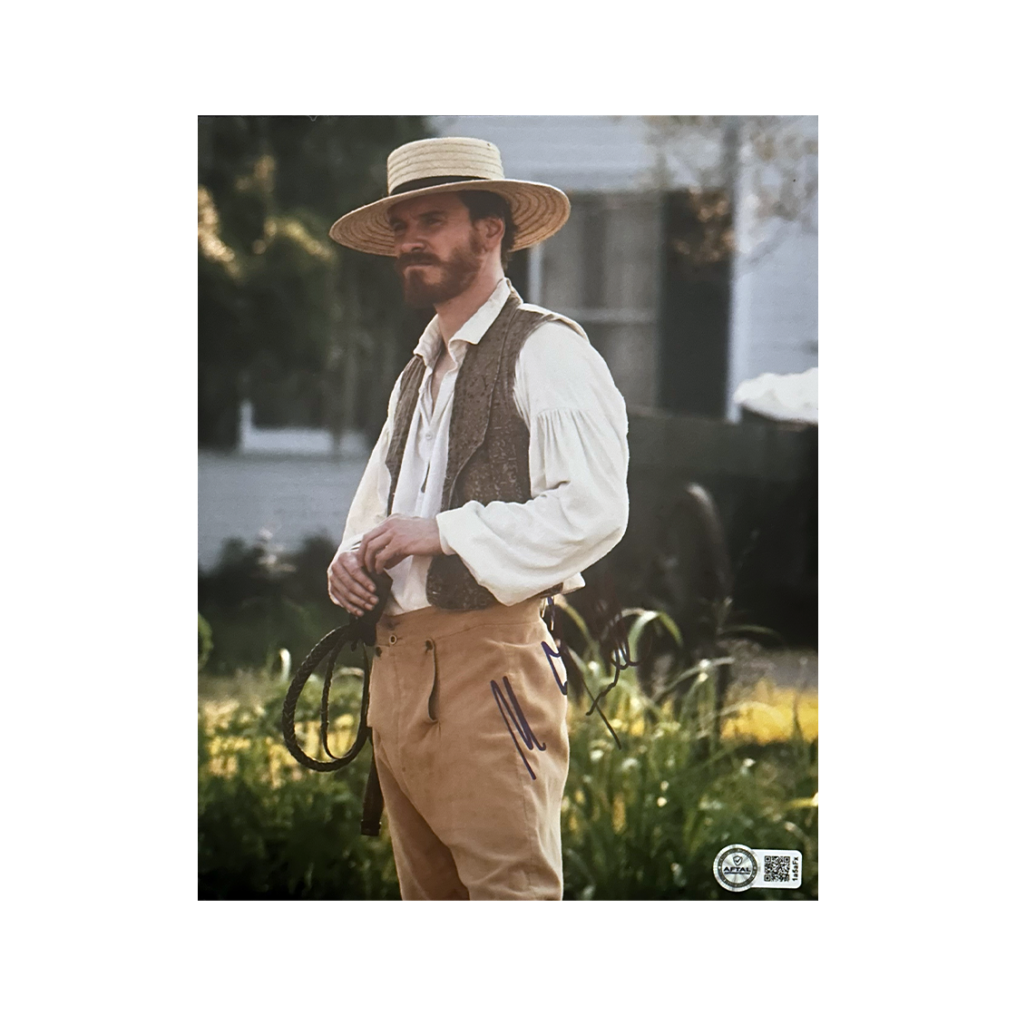 Michael Fassbender Signed 12 Years a Slave 10x8 Image (AFTAL Authenticated)