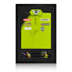 Michael van Gerwen Signed Match Worn Shirt Premium Frame