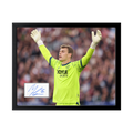 Mads Hermansen Signed West Ham Cut Deluxe Mount Frame