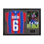 Marc Guéhi Signed Crystal Palace Shirt Classic Frame (ACG Cert)