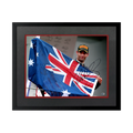 Mark Webber Signed 16x12 Image Deluxe Mount Frame