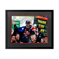 Mark Webber Signed 16x12 Image Deluxe Mount Frame (ACG Cert)