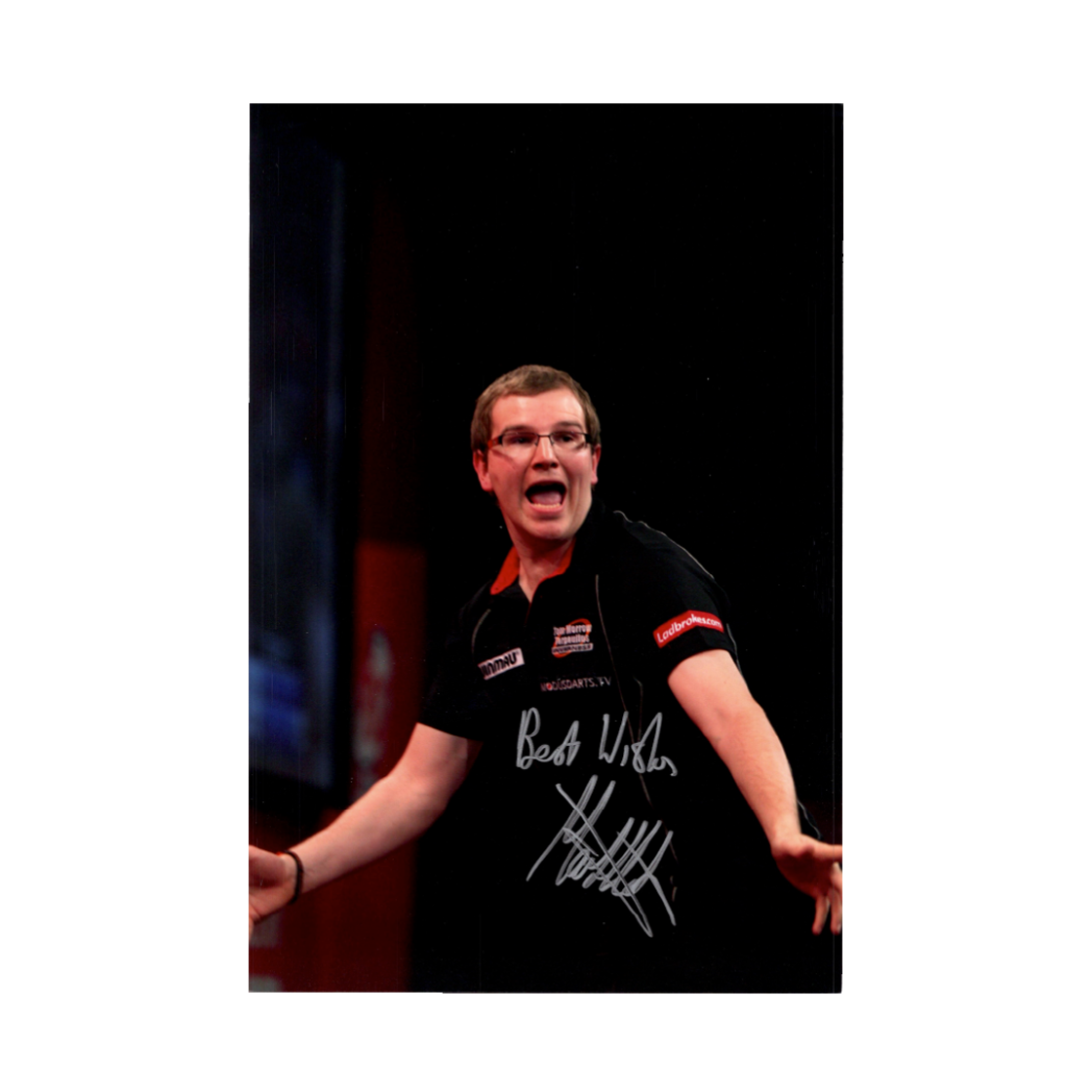Mark Webster Signed 12x8 Image